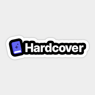 Hardcover Logo Light Sticker